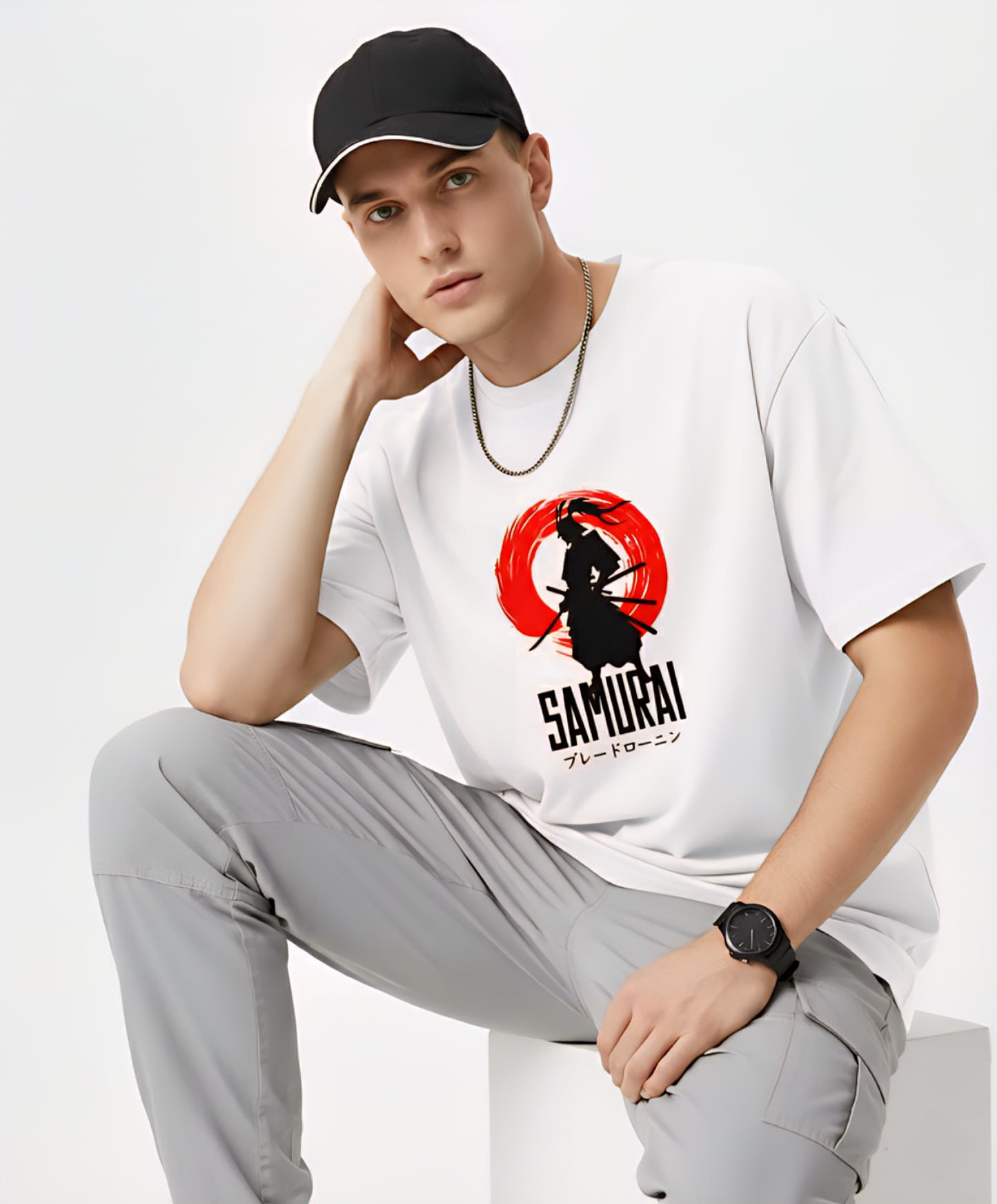 Samurai Warrior T shirt | Japanese Bushido Graphic Unisex Cotton Tee