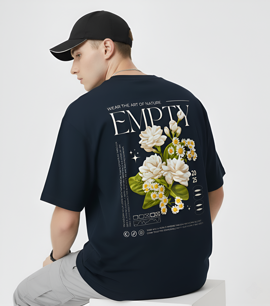 Floral Oversized Graphic T-Shirt for Men & Women